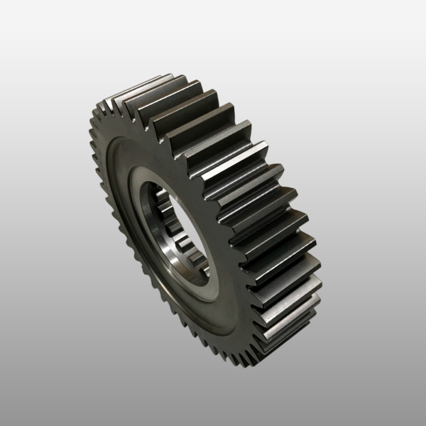 JS180-1707106 - Шестерня понижающей передачи выходного вала демультипликатора на КПП