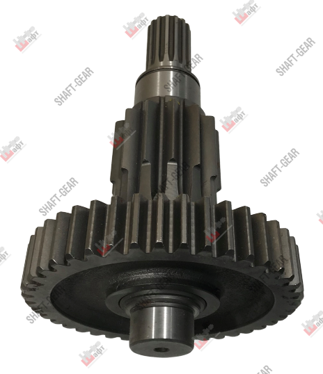 10JSD160-1707048 - Вал промежуточный демультипликатора (длинный) на КПП