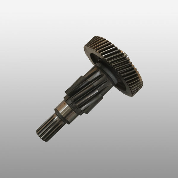 12JSD200T-1707047-1 - Вал промежуточный демультипликатора (длинный) на КПП