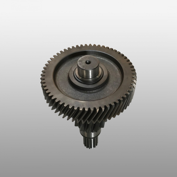 12JSD200T-1707047-1 - Вал промежуточный демультипликатора (длинный) на КПП