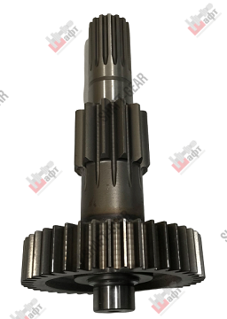 JS125T-1707048-1 - Вал промежуточный демультипликатора (длинный) на КПП