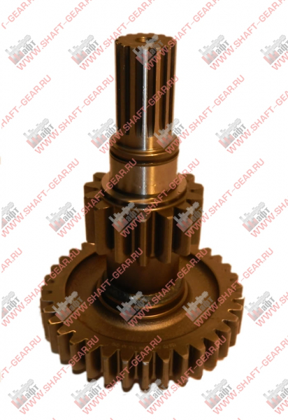 JS150TA-1707048B - Вал промежуточный демультипликатора (длинный) на КПП