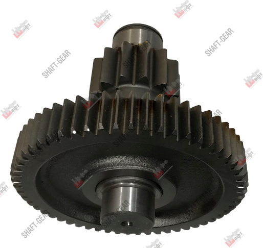 10JSD140-1707051 - Вал промежуточный демультипликатора (короткий) на КПП