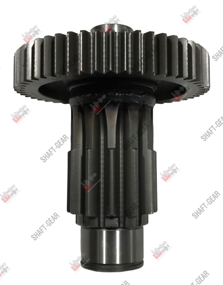 12JS160T-1707051 - Вал промежуточный демультипликатора (короткий) на КПП