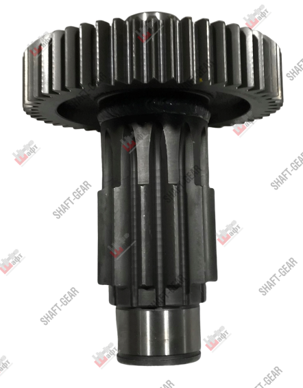 12JS200T-1707051 - Вал промежуточный демультипликатора (короткий) на КПП