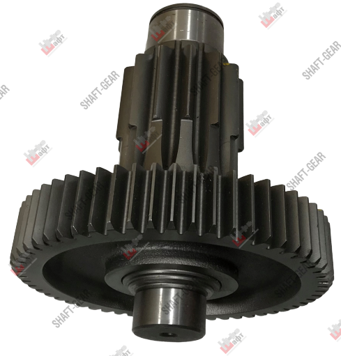 12JSD160T-1707051 - Вал промежуточный демультипликатора (короткий) на КПП