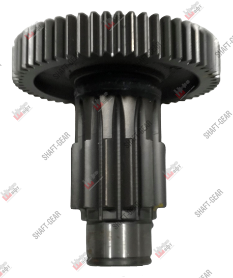 12JSD160T-1707051 - Вал промежуточный демультипликатора (короткий) на КПП