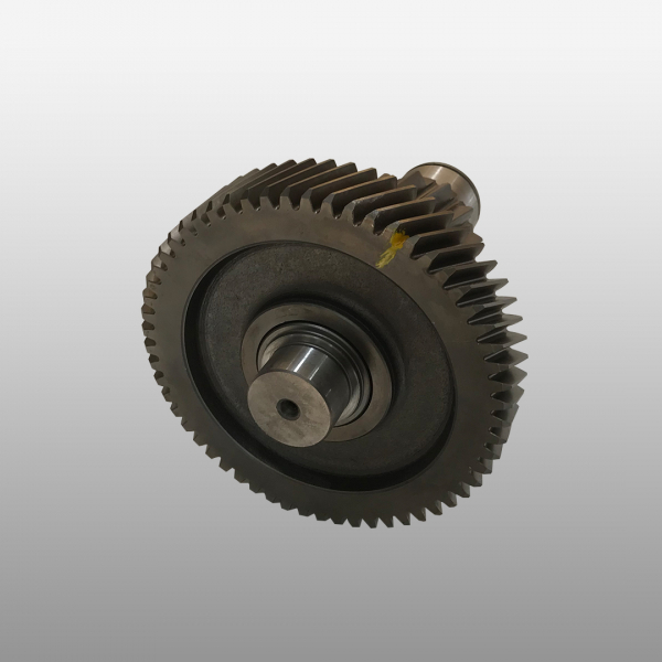 12JSD200T-1707050-1 - Вал промежуточный демультипликатора (короткий) на КПП