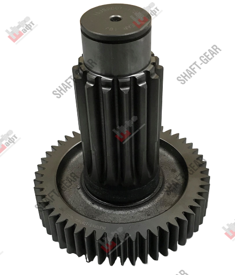 16JS200T-1707050 - Вал промежуточный демультипликатора (короткий) на КПП