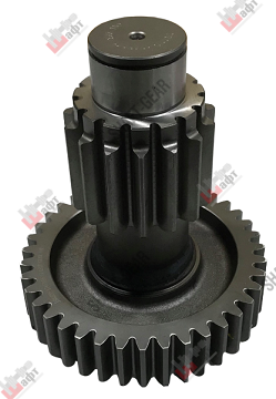 JSD220-1707050 - Вал промежуточный демультипликатора (короткий) на КПП