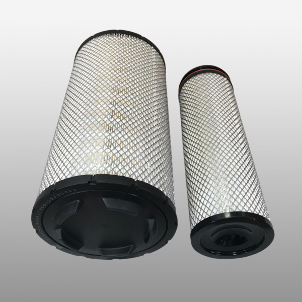 WG9X25190061/WG9X25190062 - Фильтр воздушный на Howo TX, Faw, Sitrak C7H