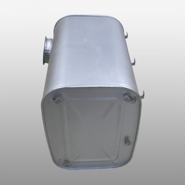 WG9725540002 - Глушитель квадратный на Sinotruk, Howo A7