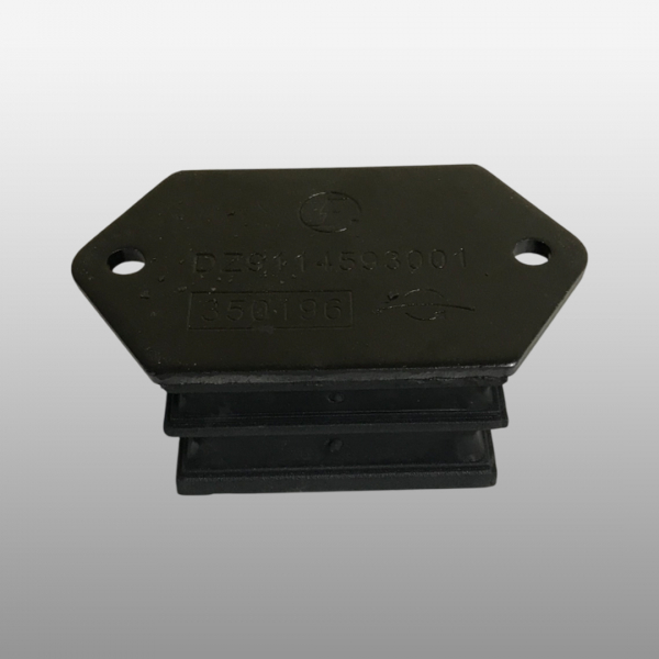 DZ9114593001 - Подушка двигателя передняя квадратная WD615, WP10, WP12 Shacman (Shaanxi) F3000, X3000