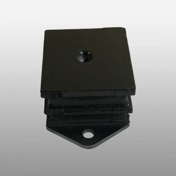 DZ9114593001 - Подушка двигателя передняя квадратная WD615, WP10, WP12 Shacman (Shaanxi) F3000, X3000