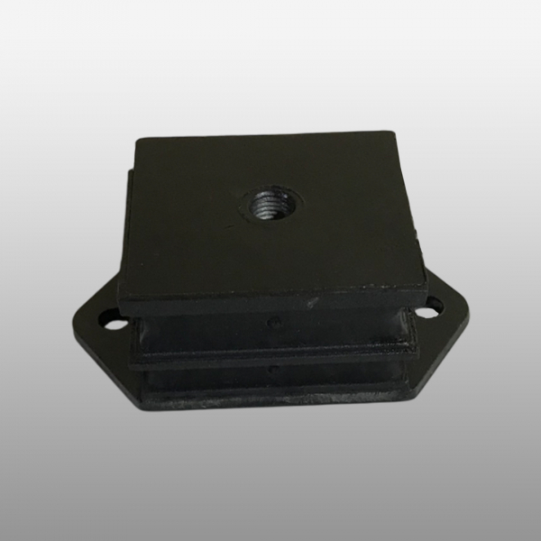 DZ9114593001 - Подушка двигателя передняя квадратная WD615, WP10, WP12 Shacman (Shaanxi) F3000, X3000
