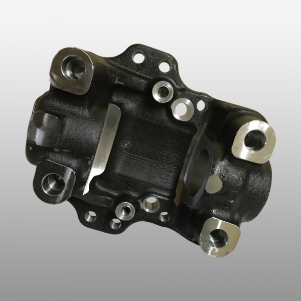AZ4095410008 - Цапфа правая (поворотный кулак) на Howo T5G, Sitrak C7H, Man