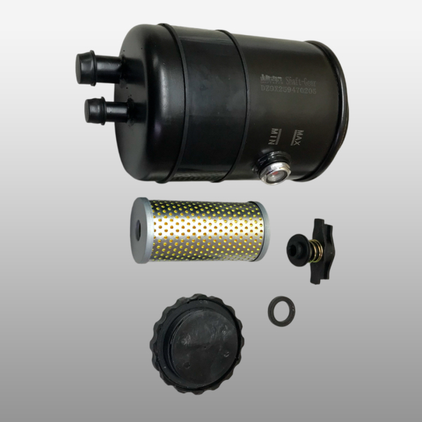 DZ9X259470205 - Бачок ГУР на Shacman (Shaanxi) X6000