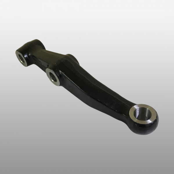 HD95009410031 - Рычаг поворотного кулака (сошка) на мост HDZ7.3T (рулевой левый нижний левый) для Shacman (Shaanxi)