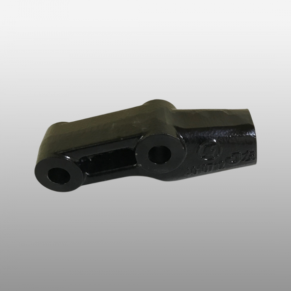 DZ9X259680057 - Кронштейн переднего амортизатора нижний левый на Shacman (Shaanxi) Х6000