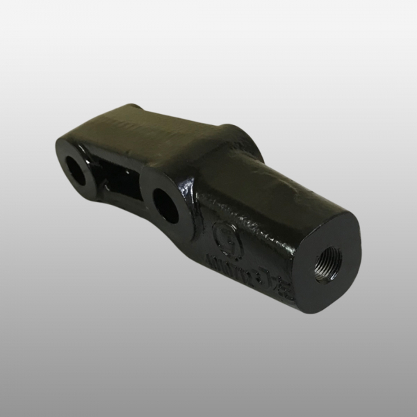 DZ9X259680057 - Кронштейн переднего амортизатора нижний левый на Shacman (Shaanxi) Х6000