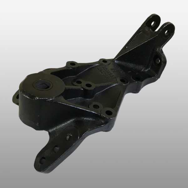 DZ9X259690061 - Кронштейн передней рессоры задний левый на Shacman (Shaanxi) Х6000