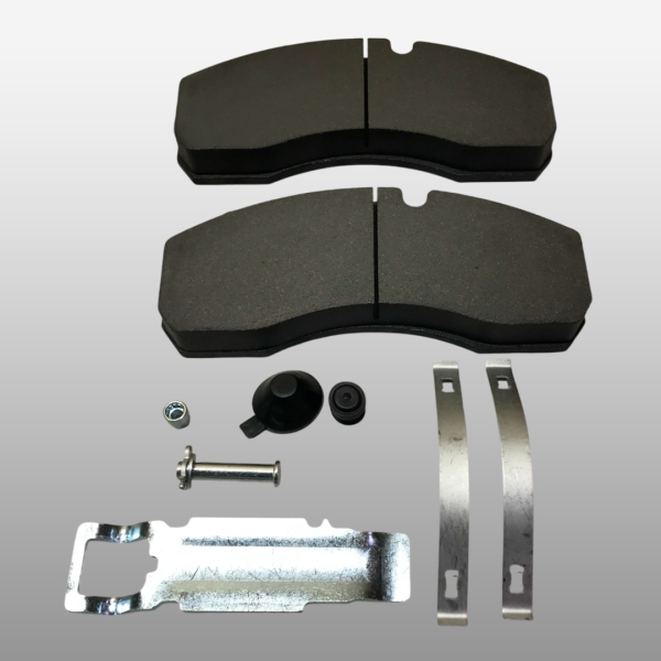 DZ9100440045 - Колодка тормозная передней, задней оси на Shacman (Shaanxi) Х6000, Shacman (Shaanxi) X5000