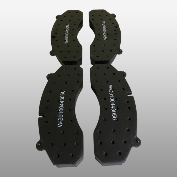 WG9100443050 - Колодки тормозные передние (комплект) Howo, Sitrak A7, T5G