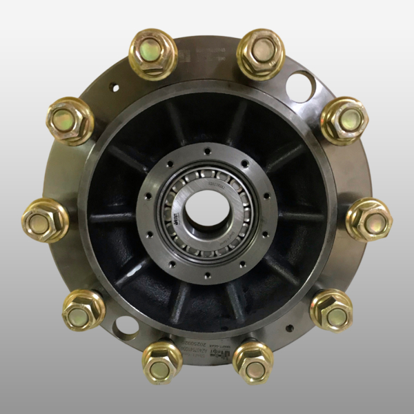 AZ4075410040 - Ступица колеса переднего с кольцом ABS на Sitrak C7H Max, Howo T5G 8х4