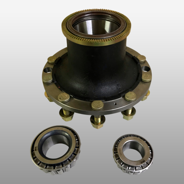 AZ4075410040 - Ступица колеса переднего с кольцом ABS на Sitrak C7H Max, Howo T5G 8х4