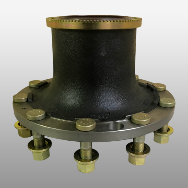 AZ4075410040 - Ступица колеса переднего с кольцом ABS на Sitrak C7H Max, Howo T5G 8х4