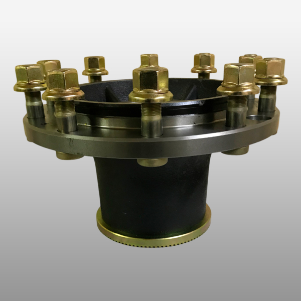 AZ4075410040 - Ступица колеса переднего с кольцом ABS на Sitrak C7H Max, Howo T5G 8х4