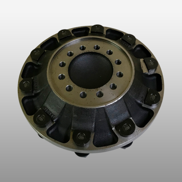 AZ4071418042 - Фланец передней ступицы (без шпилек, мост VPD71DS, дисковые тормоза) на Sitrak C7H