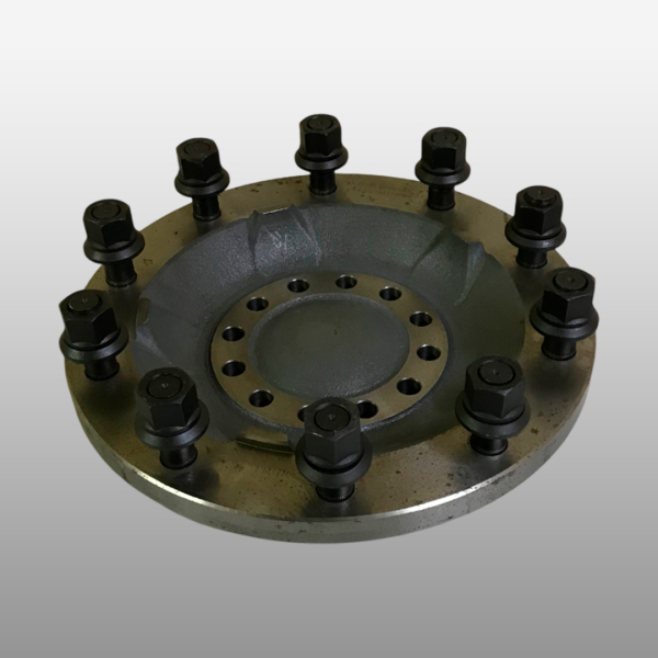 AZ400741710888 - Фланец передней ступицы с колесными шпильками на Sitrak C7H