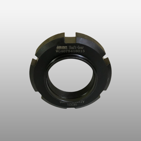 WG4075418015 - Гайка M=58 SW92 для передней блок-ступицы на Sitrak