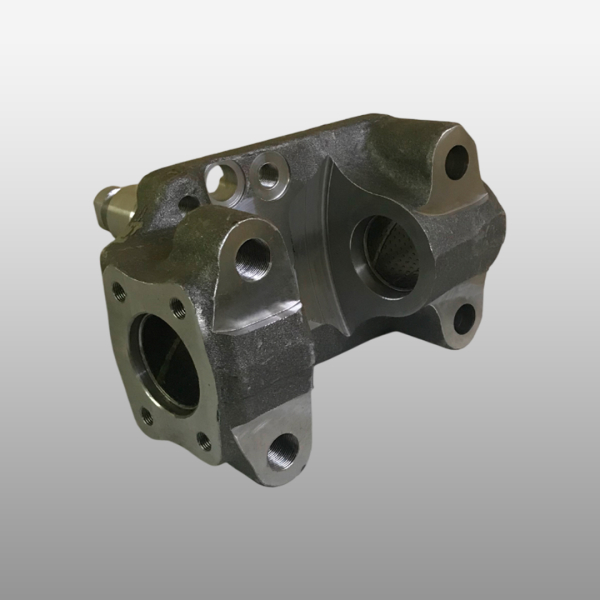 3001015DA1Q/B - Поворотный кулак с втулкой в сборе левый на Faw J7