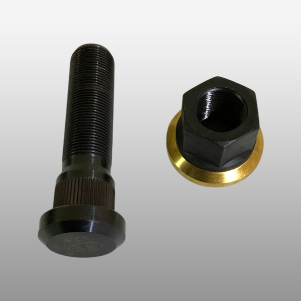 10081947 - Шпилька колесная с гайкой, с насечкой L=90, D=25, M=22, 12,9 на Faw J7 4180, 4250