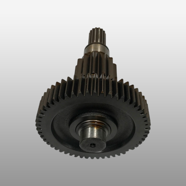 16JSD200T-1707048 - Вал промежуточный демультипликатора (длинный) на КПП