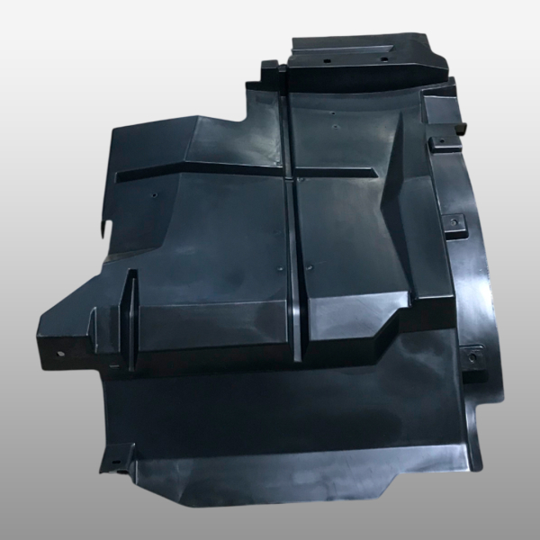 DZ14251230016 - Брызговик передний правый (подкрылок) на Shacman (Shaanxi) X3000