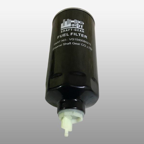 VG1540080211 - Фильтр топливный грубой очистки под датчик на Howo A7, XCMG QY25, Hania, Jac N410, Shacman (Shaanxi)