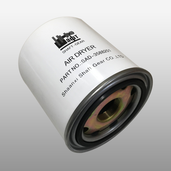 SAD-3588201. - Фильтр воздушный (осушителя) на Howo, Shacman, Shaanxi, DongFeng, Camc, Foton, Daewoo Novus, Faw, Hongyan, XCMG, Sitrak, Jac, Камаз, Маз, Урал