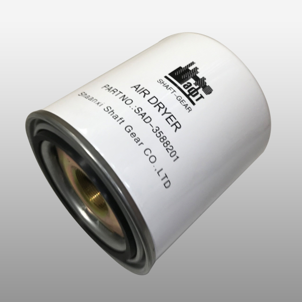 SAD-3588201. - Фильтр воздушный (осушителя) на Howo, Shacman, Shaanxi, DongFeng, Camc, Foton, Daewoo Novus, Faw, Hongyan, XCMG, Sitrak, Jac, Камаз, Маз, Урал