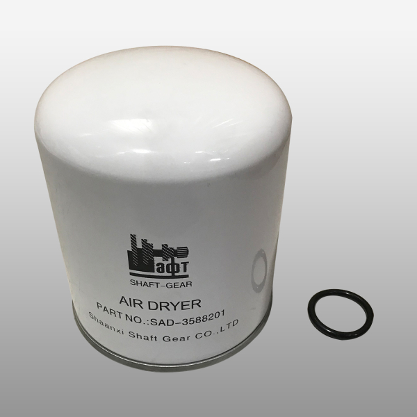 SAD-3588201. - Фильтр воздушный (осушителя) на Howo, Shacman, Shaanxi, DongFeng, Camc, Foton, Daewoo Novus, Faw, Hongyan, XCMG, Sitrak, Jac, Камаз, Маз, Урал